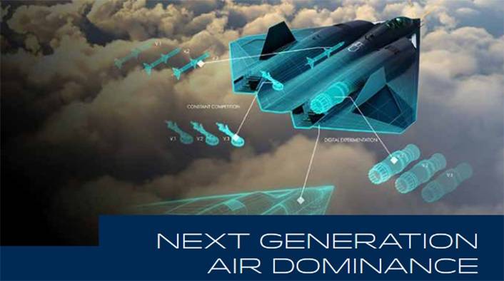 Die sechste Generation für die US Air Force: wie sie dargestellt wird und wie sie in der Realität aussehen wird
