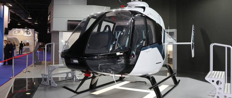 VRT500 - the first Russian light helicopter