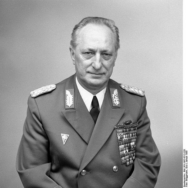 Kessler - soldat de la Wehrmacht devenu ministre de la Défense de la RDA