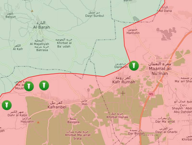 Os militantes lançaram uma operação ofensiva nas posições do exército sírio em quase todo o sul de Idlib