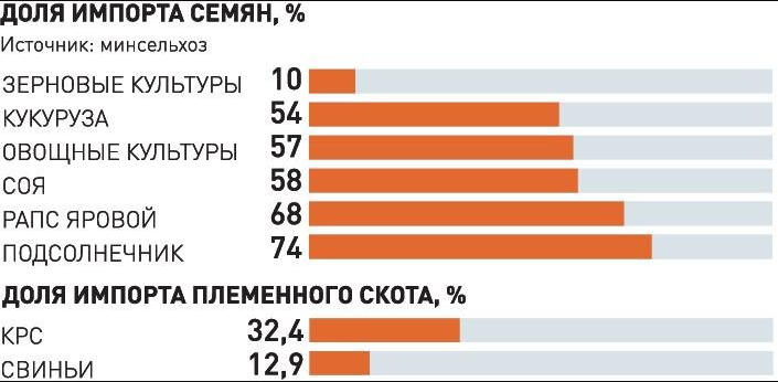Рейтинг производителей семян. Импорт семян в Россию.