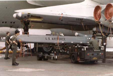 "Degradação" de bombardeiros americanos de longo alcance