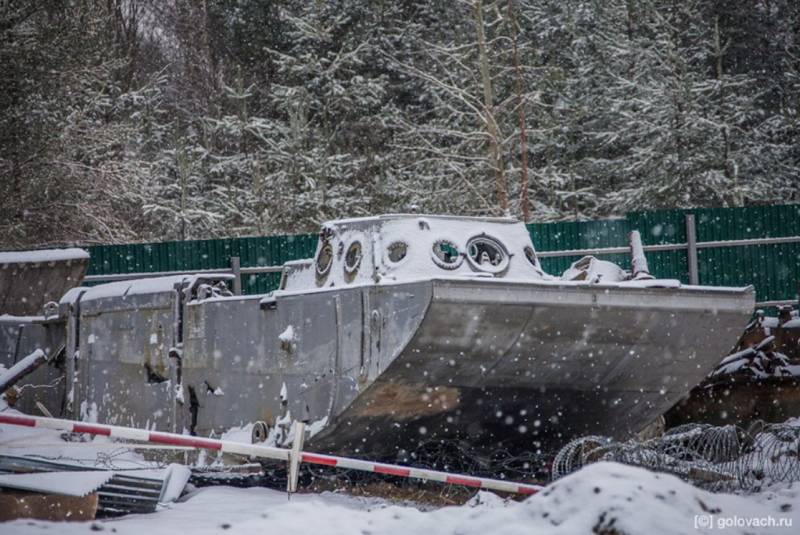 История зампотеха: танковый десант на подводных крыльях