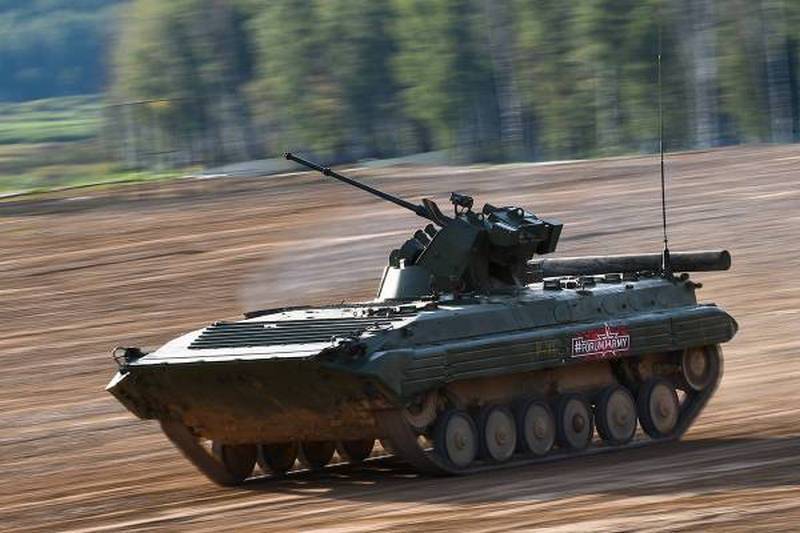 국방부는 현대화 된 BMP-1AM "Basurmanin"을 군대에 인도했다고 발표했습니다.
