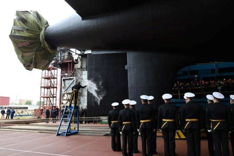 Sono state determinate le date per l'inizio delle prove in mare del sottomarino nucleare "Krasnoyarsk".