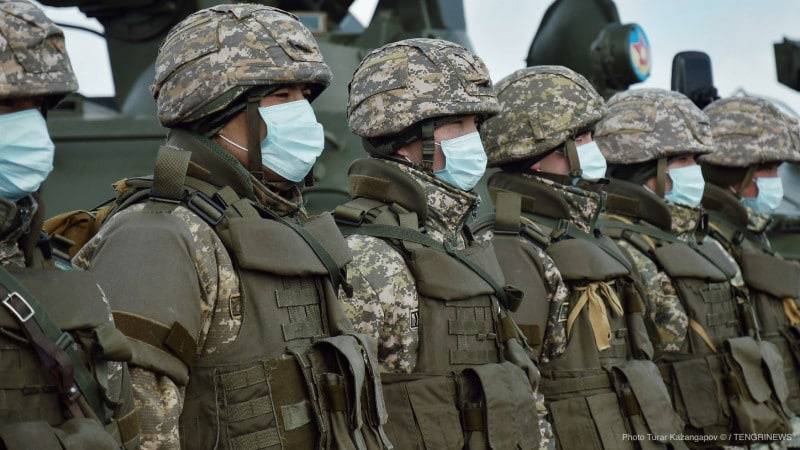 The Ministry of Defense of Kazakhstan denied the disseminated information about sending troops to Ukraine