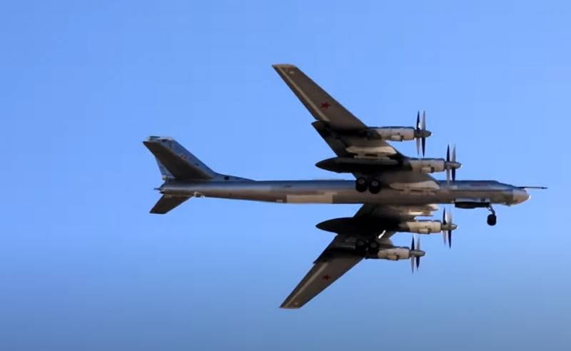 Tu-95MS - a strategic bomber, not in a hurry to rest