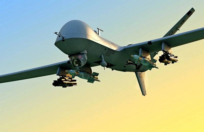 无人机战斗机 - 未来飞机的概念