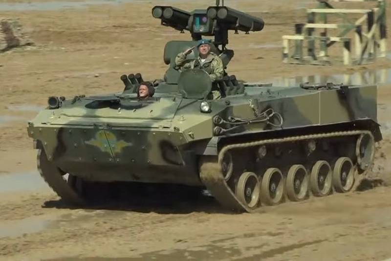 "Kornet-D1" on the BMD-4M chassis. New anti-tank weapon for the Airborne Forces