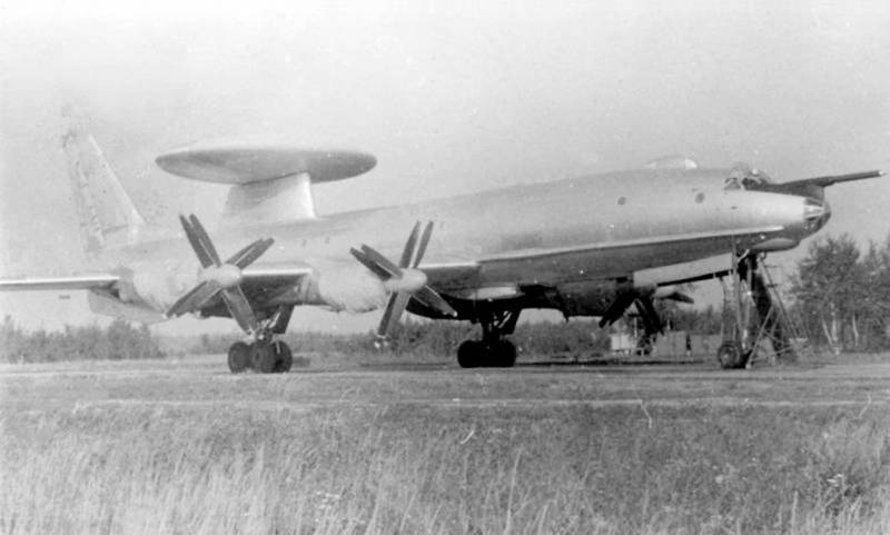 Tu-126 AWACS飞机的技术特点