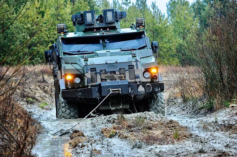 كييف تريد توريد مركباتها المدرعة من Warta MRAP إلى القوات المسلحة الملكية المغربية