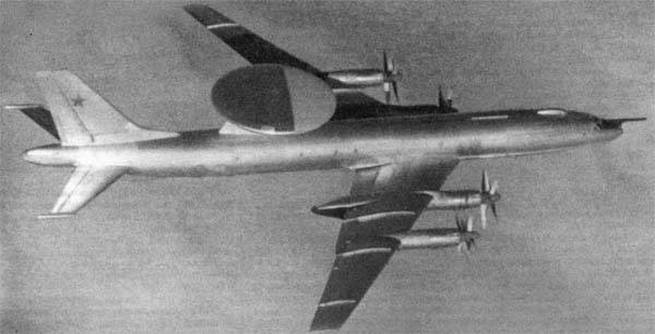Tu-126 AWACS विमान की तकनीकी विशेषताएं