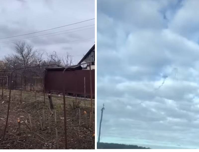 俄军成功拦截一枚从乌克兰境内发射的Tochka-U导弹
