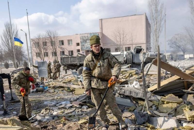 Se proporciona información sobre el ataque a la unidad militar de la 79.a Brigada de Asalto Aerotransportado de las Fuerzas Armadas de Ucrania en la región de Nikolaev.