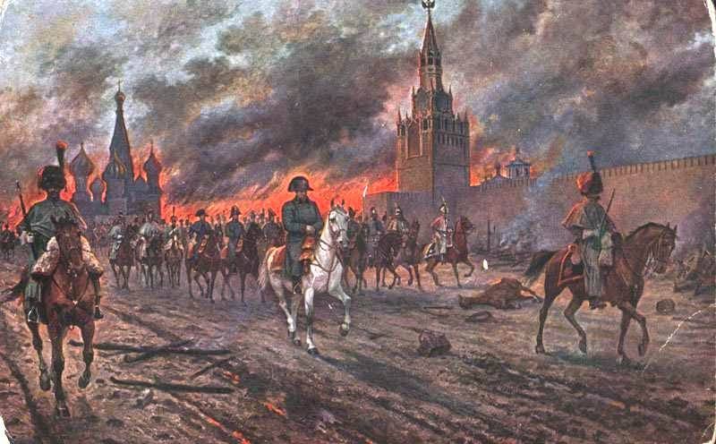 1812 . की महान मास्को आग