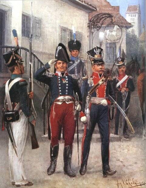 Troupes polonaises dans la campagne de Russie de Napoléon en 1812