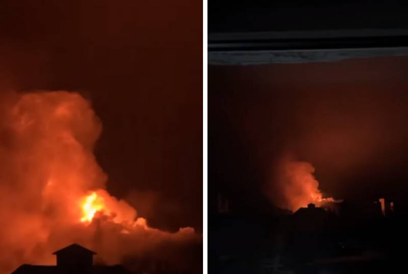 Нанесён ракетный удар по использовавшемуся ВСУ топливному терминалу в районе города Днепр