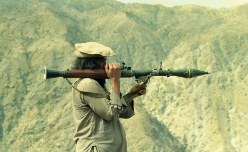 アフガニスタンのdushmansの軽い対戦車兵器