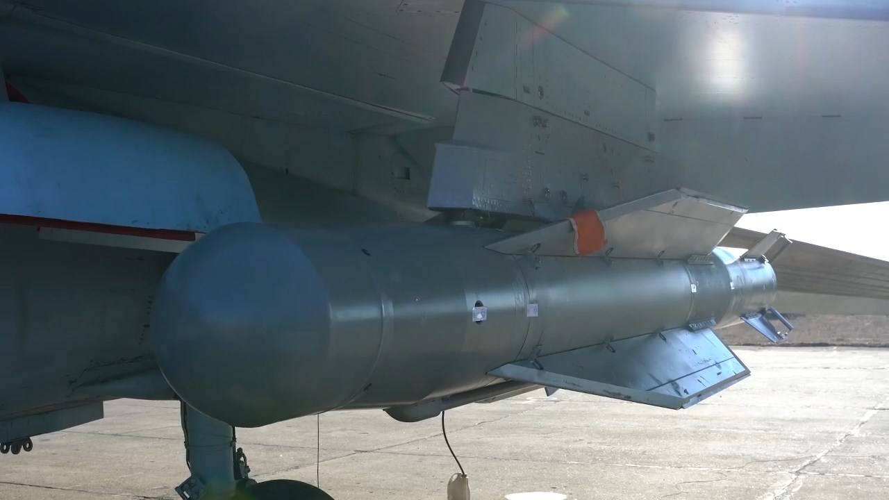 Guided aerial bomb UPAB-1500B-E