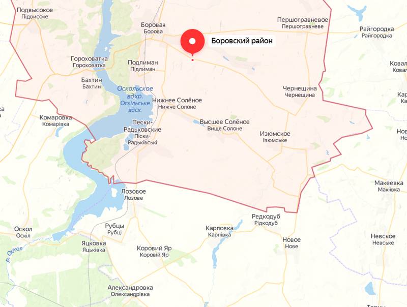 ВС РФ вошли в Лиманский район ДНР со стороны ранее освобождённого Боровского района Харьковской области