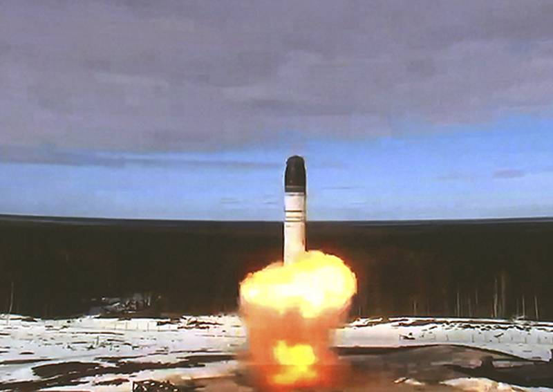 Запущенная в рамках государственных испытаний МБР РС-28 «Сармат» успешно поразила цель на Камчатке