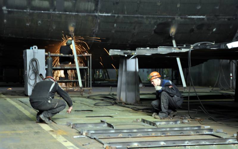На Амурском судостроительном заводе начали подготовку к закладке третьего корвета проекта 20385 для ТОФ