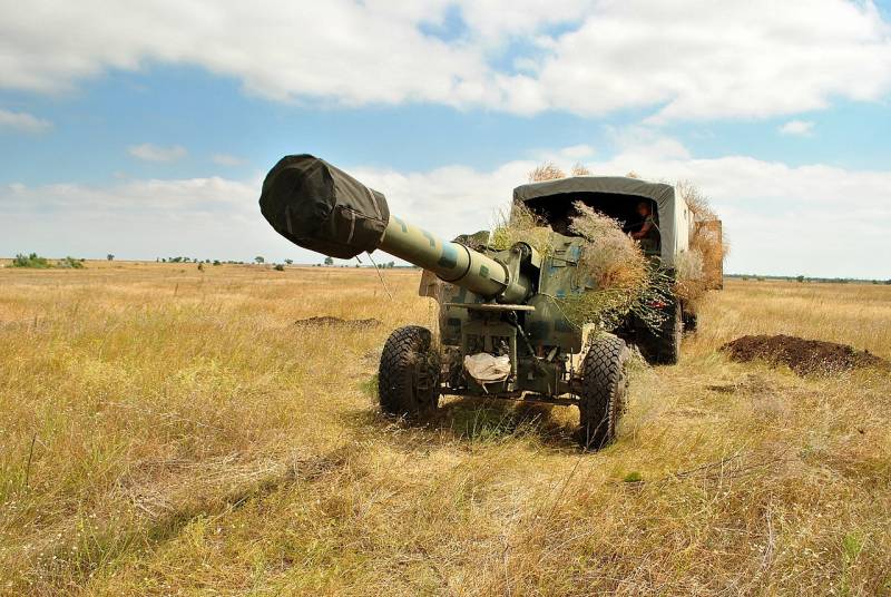 Gun-howitzers D-20 in the Ukrainian army. The threat and the fight against it