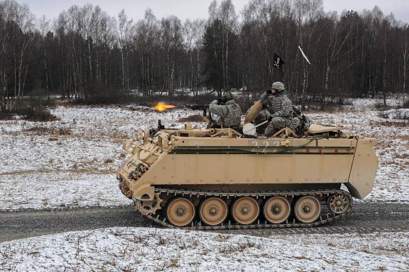Американские бронетранспортеры M113 для украинской армии