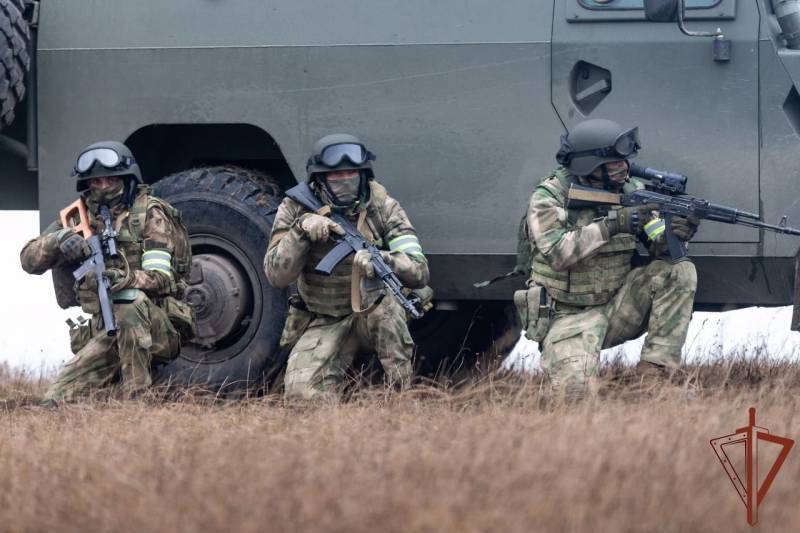 Спецназ Росгвардии уничтожил диверсионную группу ВСУ под Киевом