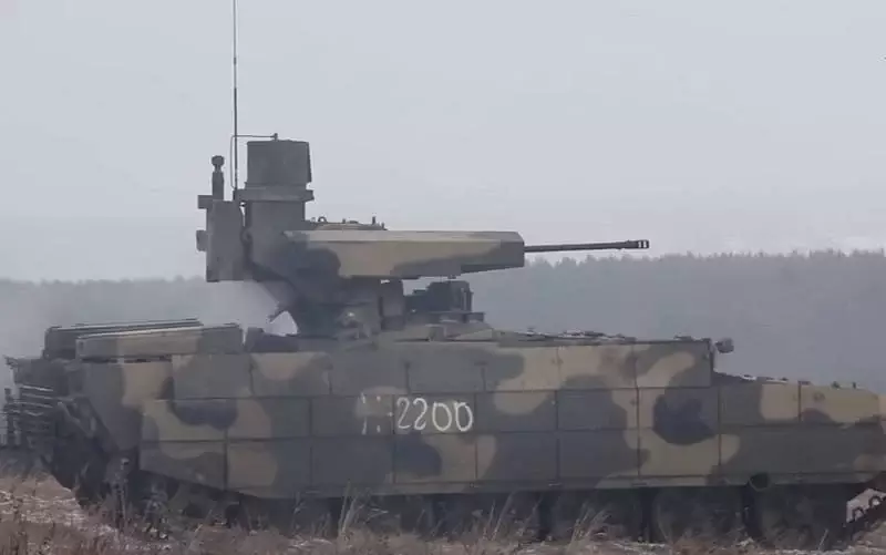 Российские боевые машины поддержки танков «Терминатор» замечены в районе Северодонецка