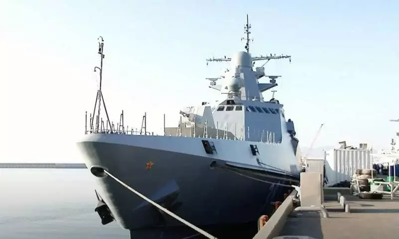 Черноморский флот пополнился четвёртым патрульным кораблём «Сергей Котов» проекта 22160