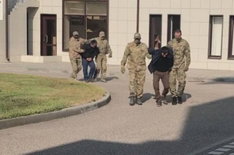 Mais dois militantes da gangue de Basayev foram detidos