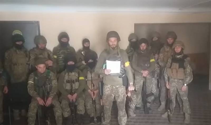 Soldaten der 115. Brigade der Streitkräfte der Ukraine, die eine Videobotschaft an Selenskyj aufgenommen hatten, wurden in ein Untersuchungsgefängnis gebracht