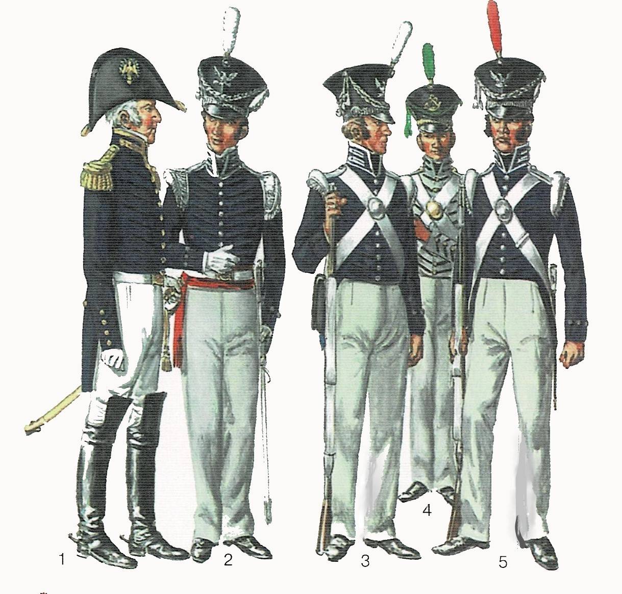 Genuine Military Issue Officers Uniform Dress Parade And Ceremonial Trousers 