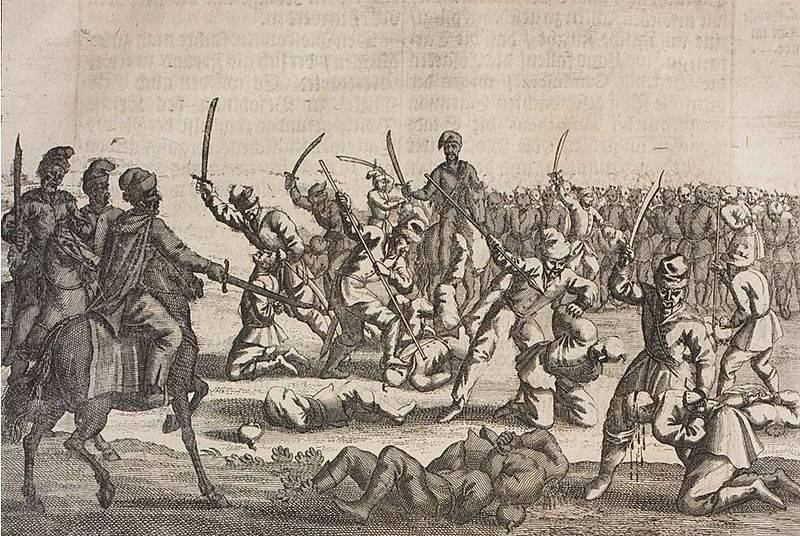 Destruction de l'armée polonaise lors de la bataille de Batoga