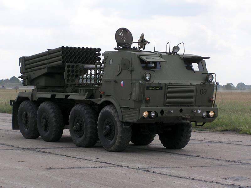 Ukrayna için çoklu fırlatma roket sistemleri RM-70