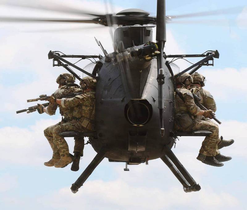 直升机A / MH-6M美国特种作战部队的现代化方式和前景