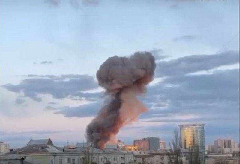 Российские ВС нанесли серию ударов высокоточными ракетами по Киеву