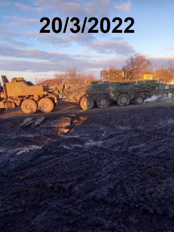"Bucephalus" und BTR-82A: konzeptionelle Konfrontation in der Ukraine