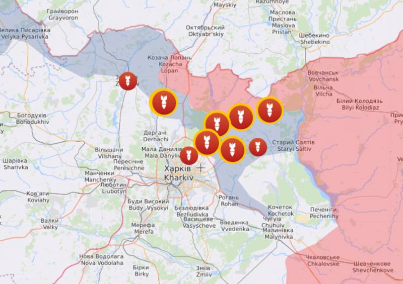 Противник понёс наибольшие потери к северу от Харькова с момента отвода оттуда российских войск