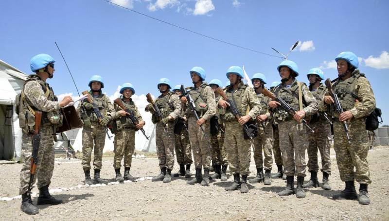 Казахстан намерен направить 430 своих миротворцев в Африку и на Ближний Восток