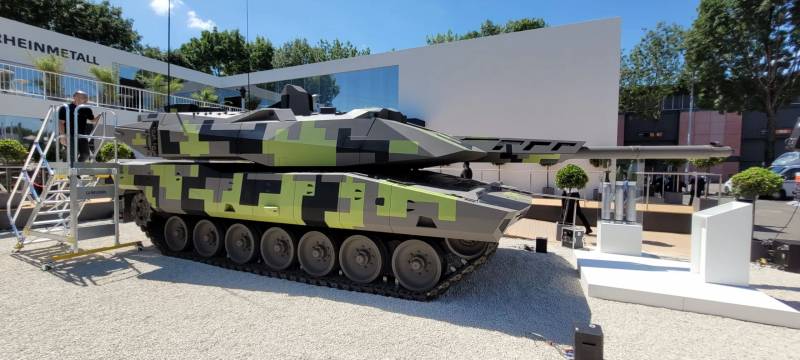 KF 51 Panther στο Eurosatory 2022. Πηγή: otvaga2004.mybb.ru