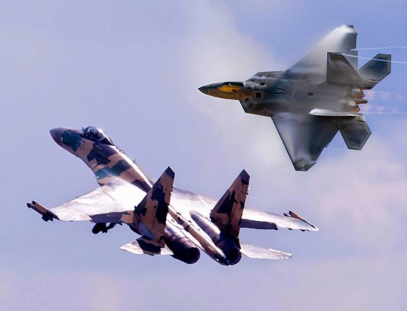 Versus. Su-35 vs. F-35: a clash of two tactics