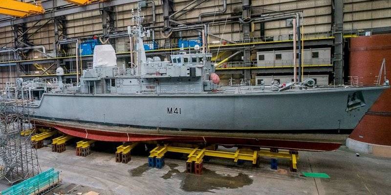 Британия подписала контракт на ремонт списанного тральщика М 41 Quorn типа Hunt для ВМС Литвы