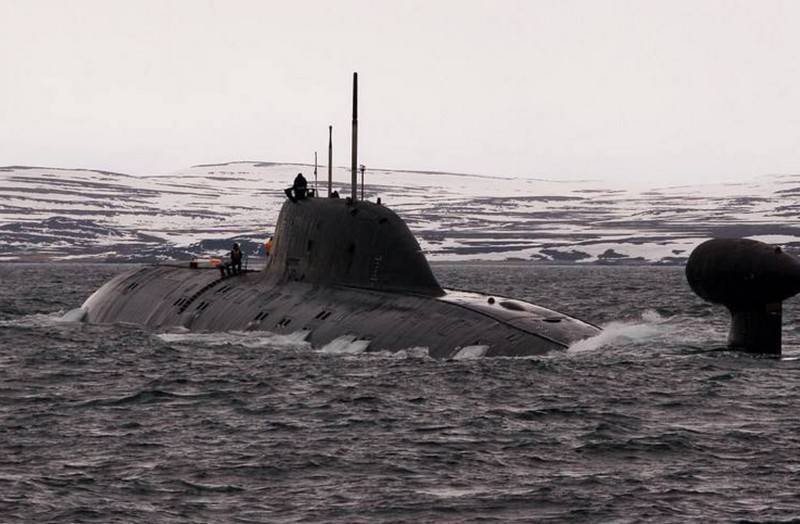 Submarino nuclear "Tiger" projeto 971 "Pike-B" em processo de modernização receberá novas armas