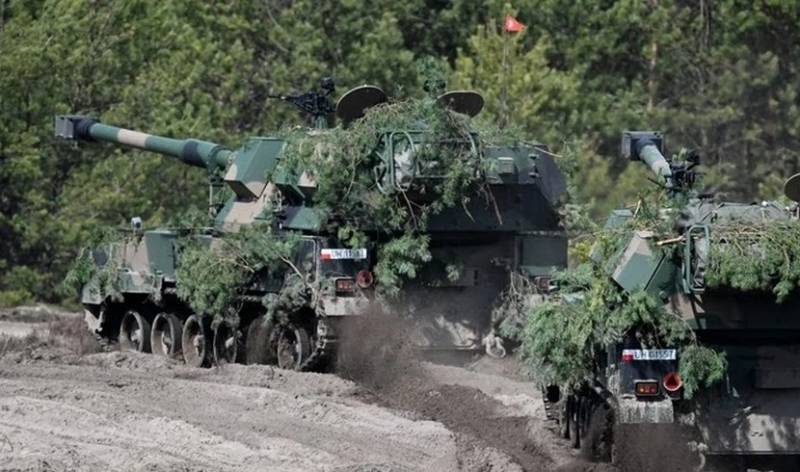 Сообщается об уничтожении на Донбассе первой польской 155-мм САУ Krab