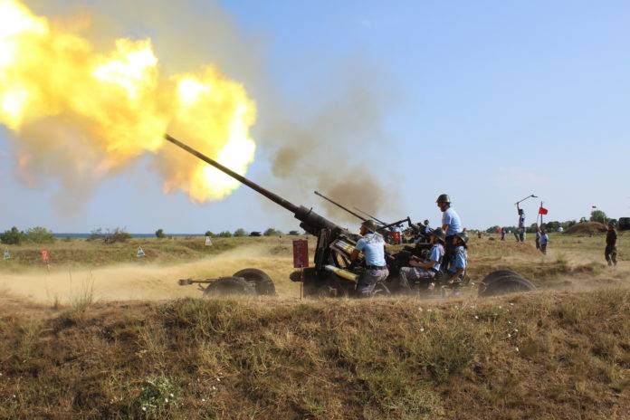 Зенитные пулемётные и артиллерийские установки вооруженных сил Румынии