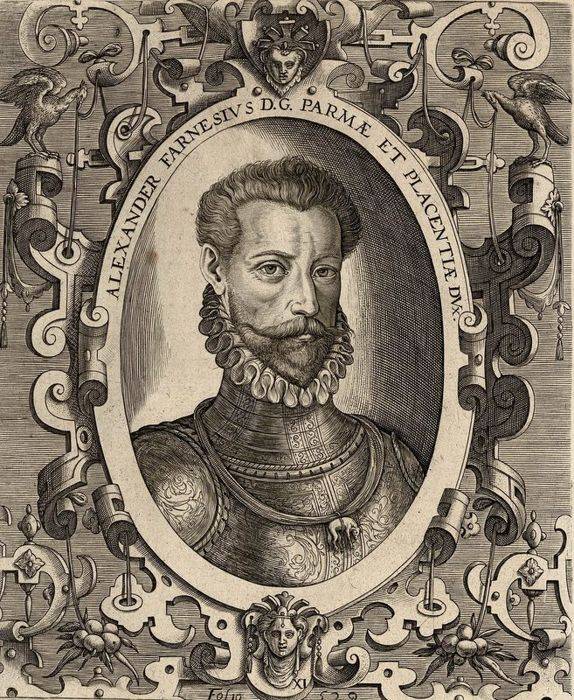 Alessandro Farnese. One of the last great generals of the Spanish Habsburgs