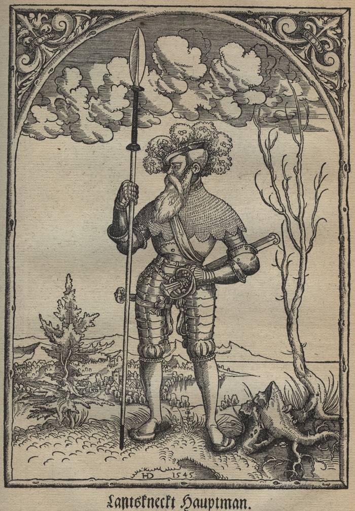 Испанский солдат XVI века