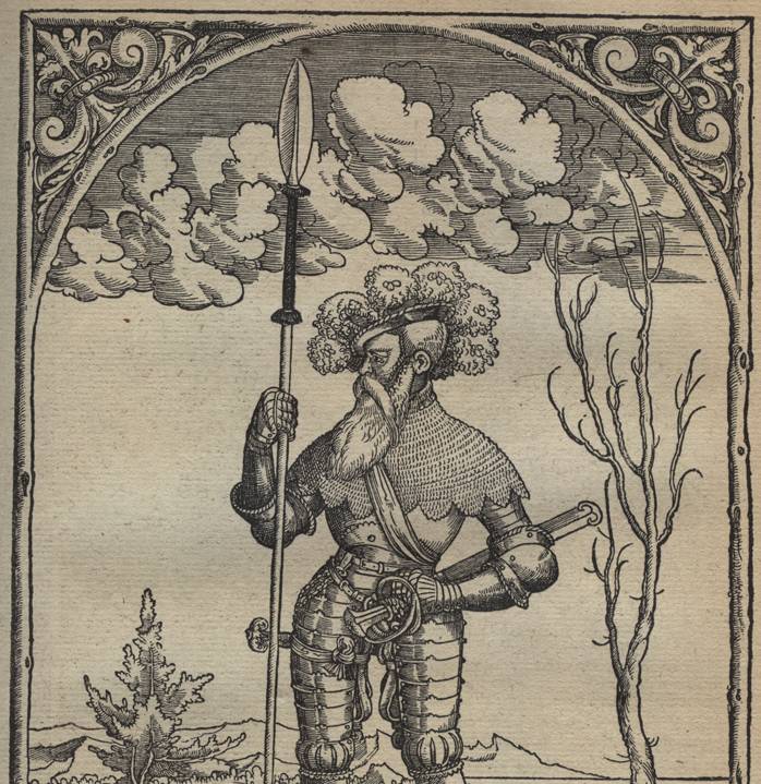 Испанский солдат XVI века